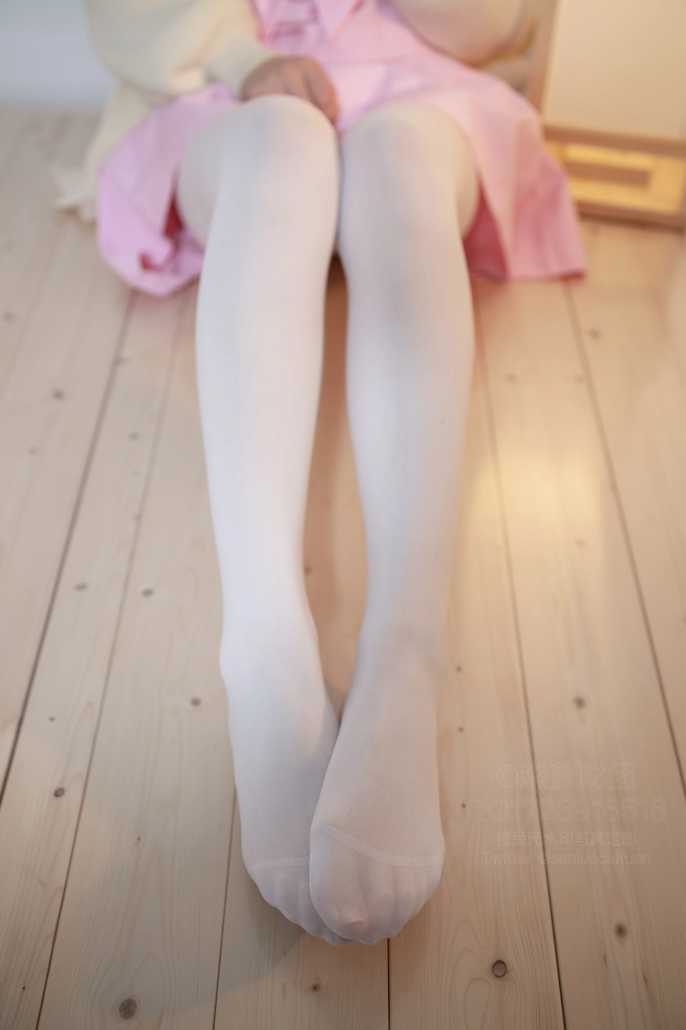 森萝财团 [X-059] 萝莉白丝80D [97P 1V]插图8